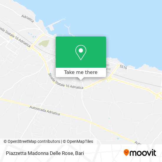 Piazzetta Madonna Delle Rose map