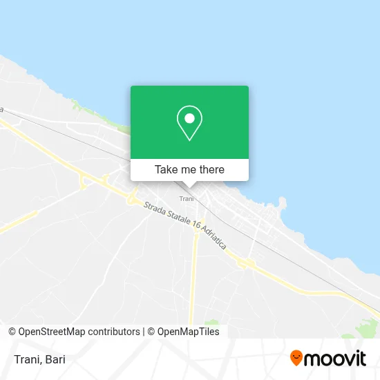 Trani map