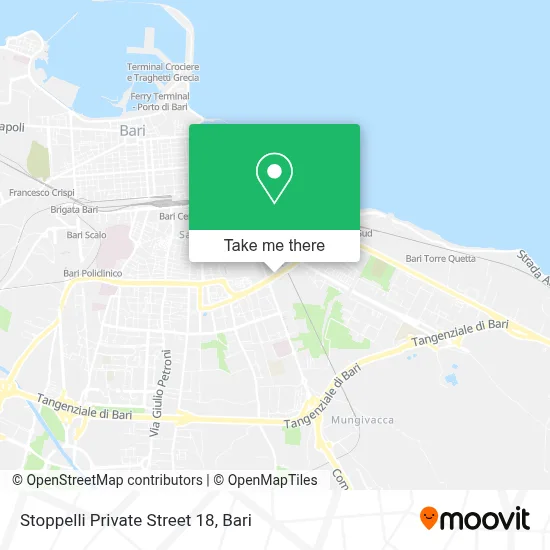 Stoppelli Private Street 18 map