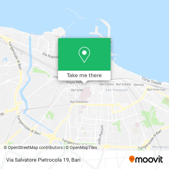 Via Salvatore Pietrocola  19 map