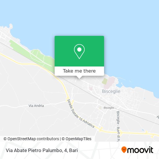 Via Abate Pietro Palumbo, 4 map
