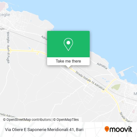 Via Oliere E Saponerie Meridionali 41 map