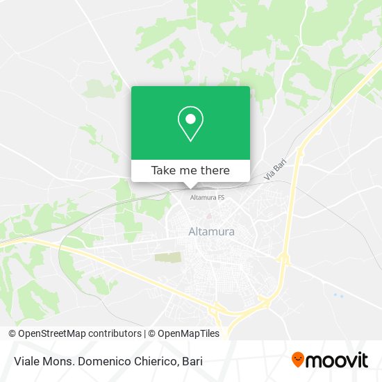 Viale Mons. Domenico Chierico map