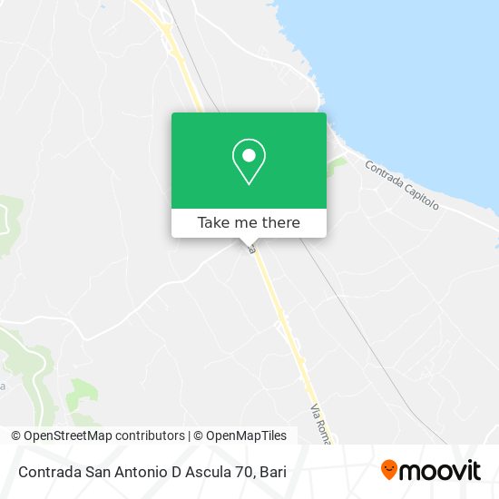 Contrada San Antonio D Ascula  70 map