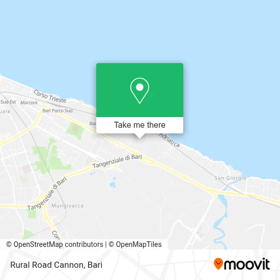 Rural Road Cannon map