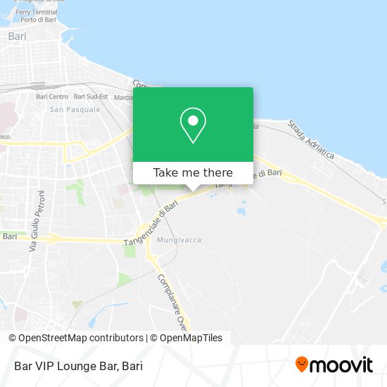 Bar VIP Lounge Bar map