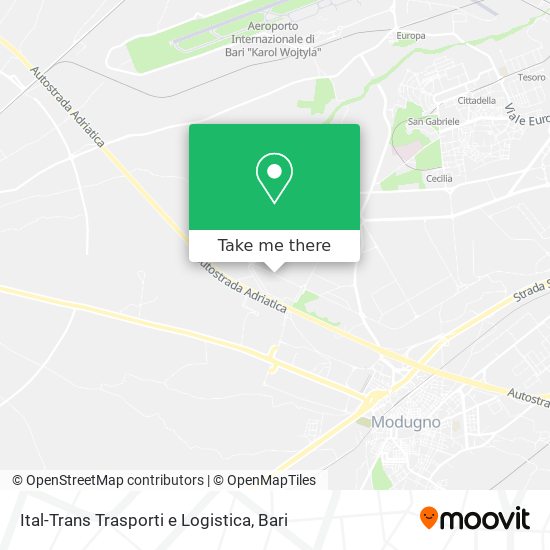Ital-Trans Trasporti e Logistica map