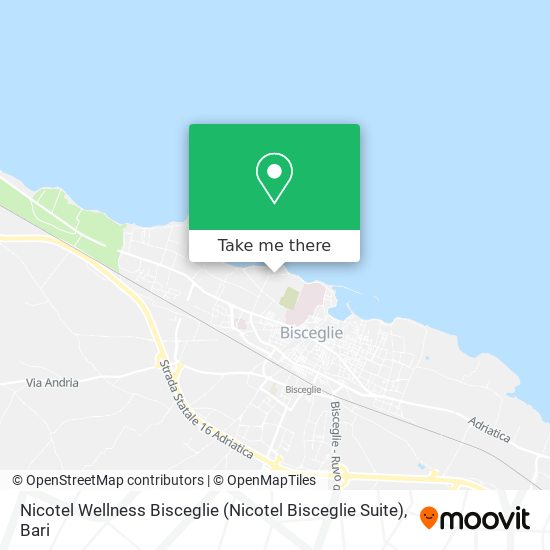 Nicotel Wellness Bisceglie (Nicotel Bisceglie Suite) map