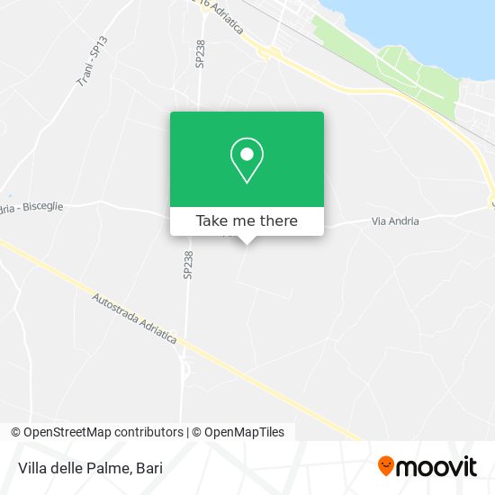 Villa delle Palme map