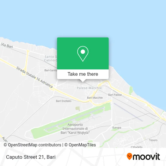 Caputo Street 21 map