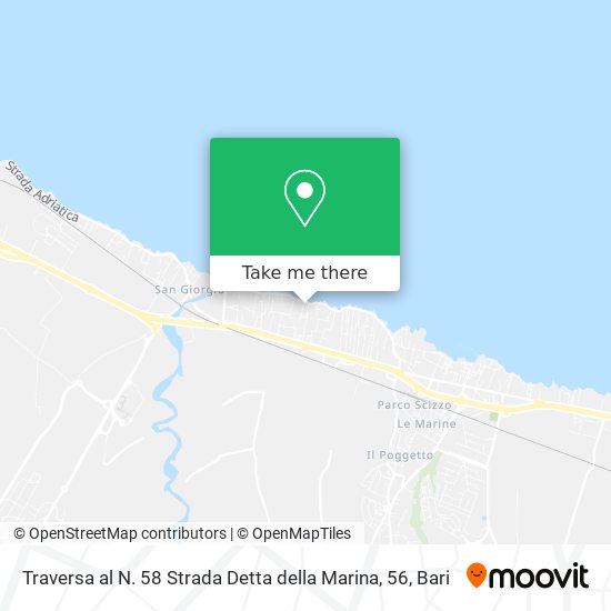 Traversa al N. 58 Strada Detta della Marina, 56 map