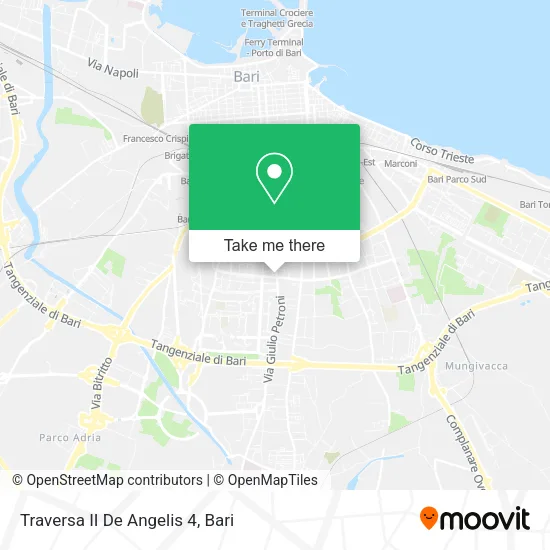 Traversa II De Angelis  4 map