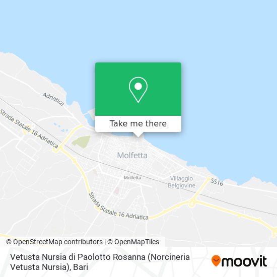 Vetusta Nursia di Paolotto Rosanna (Norcineria Vetusta Nursia) map