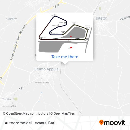 Autodromo del Levante map