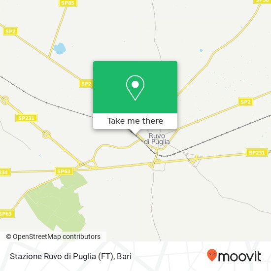 Stazione Ruvo di Puglia (FT) map