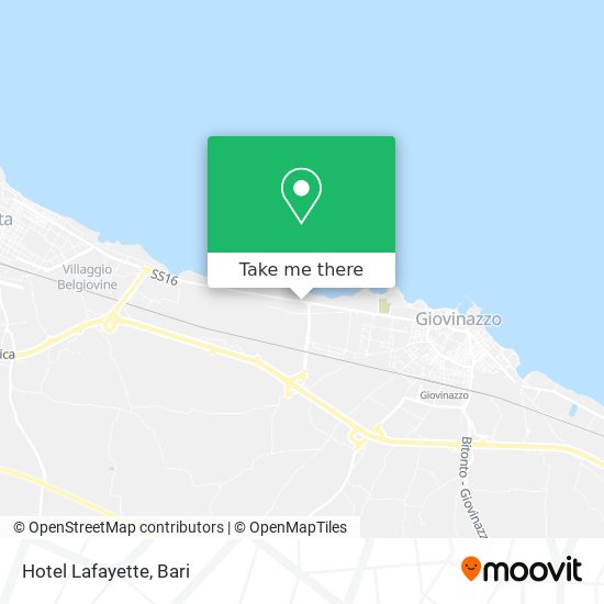 Hotel Lafayette map