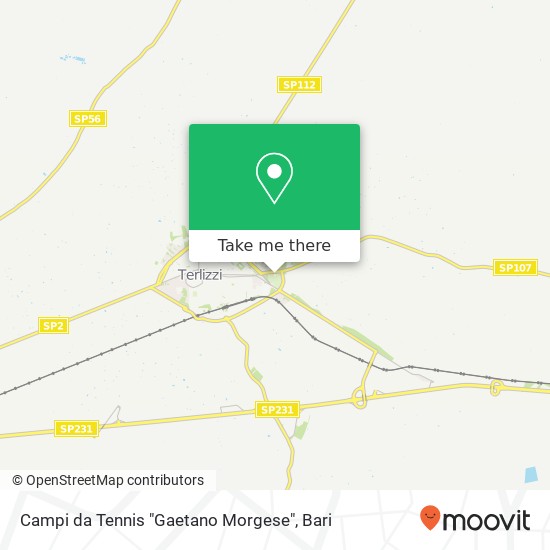 Campi da Tennis "Gaetano Morgese" map