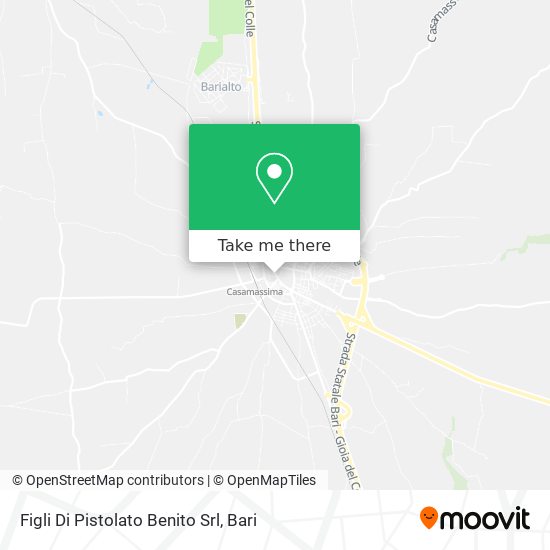 Figli Di Pistolato Benito Srl map