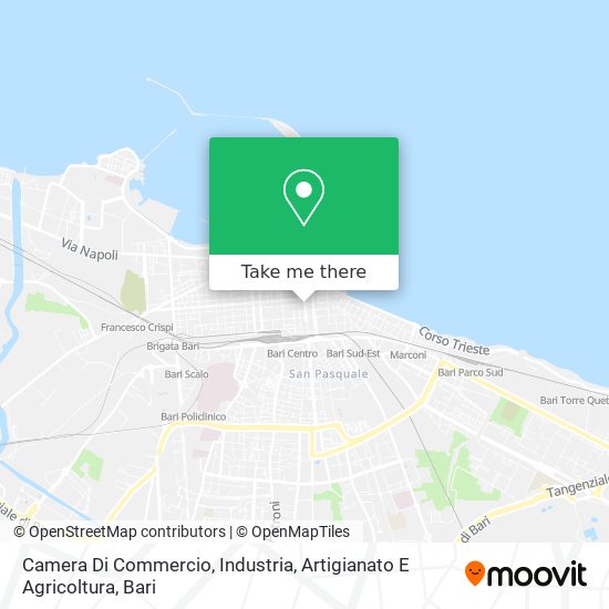 Camera Di Commercio, Industria, Artigianato E Agricoltura map