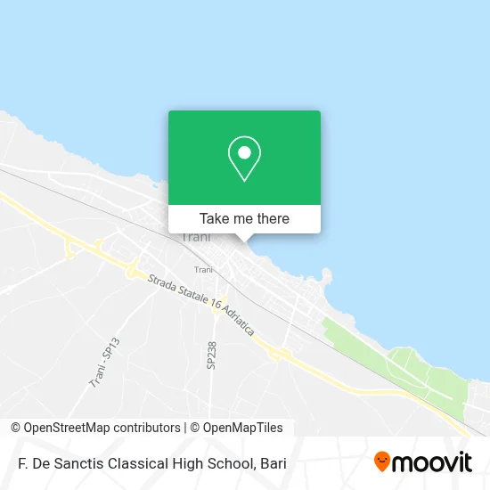 F. De Sanctis Classical High School map