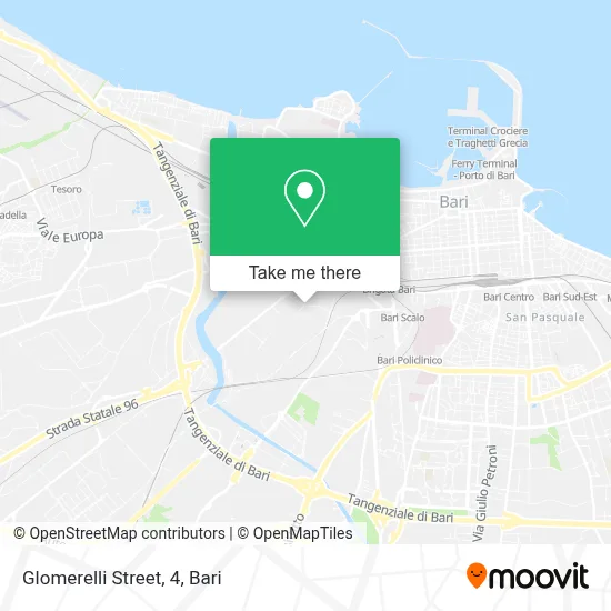 Glomerelli Street, 4 map