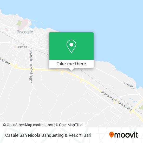 Casale San Nicola Banqueting & Resort map
