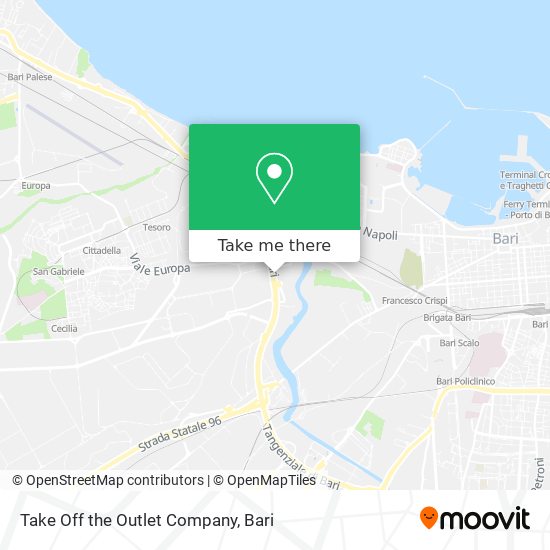 Take Off the Outlet Company map