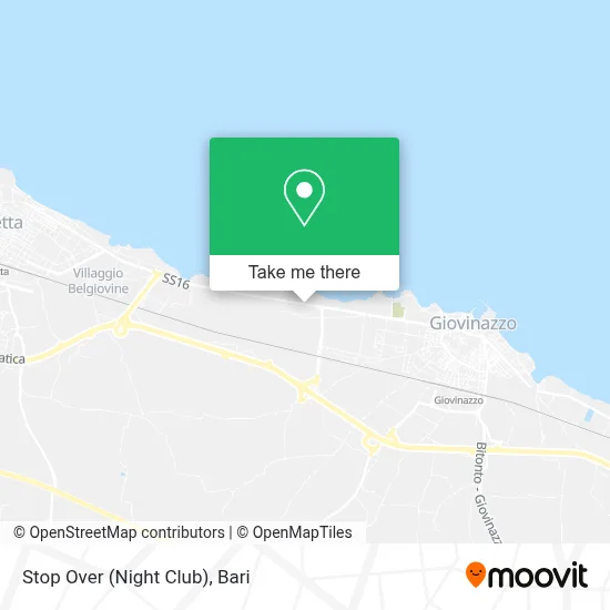 Stop Over (Night Club) map