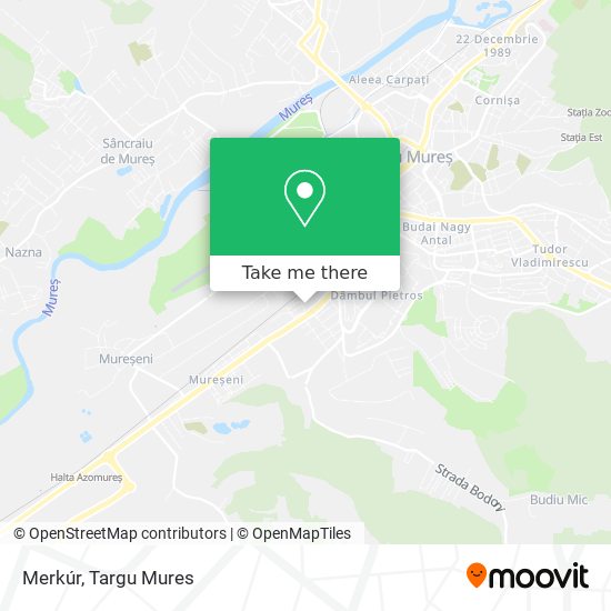 Merkúr map
