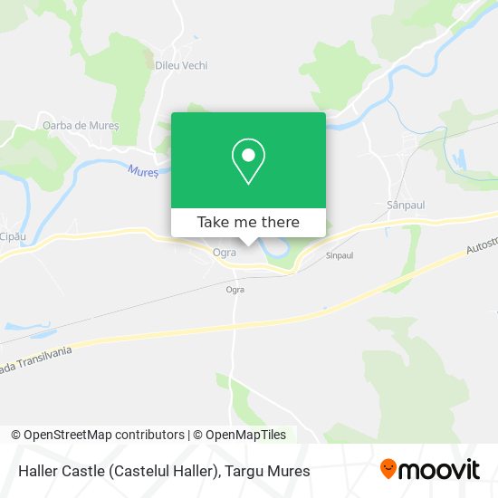 Haller Castle (Castelul Haller) map