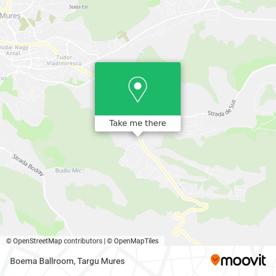 Boema Ballroom map