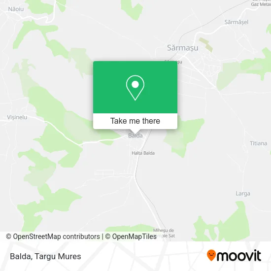 Balda map