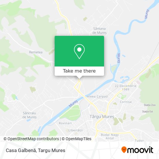 Casa Galbenă map