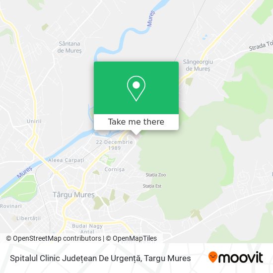 Spitalul Clinic Județean De Urgență map