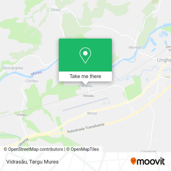 Vidrasău map