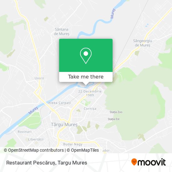 Restaurant Pescăruș map