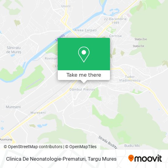 Clinica De Neonatologie-Prematuri map