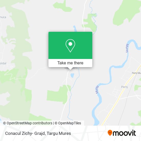 Conacul Zichy- Grajd map
