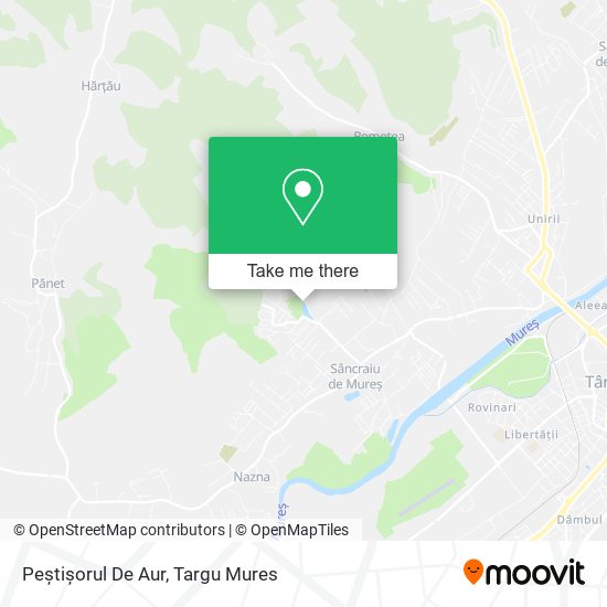 Peștișorul De Aur map