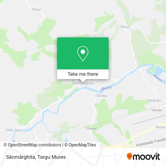 Sânmărghita map
