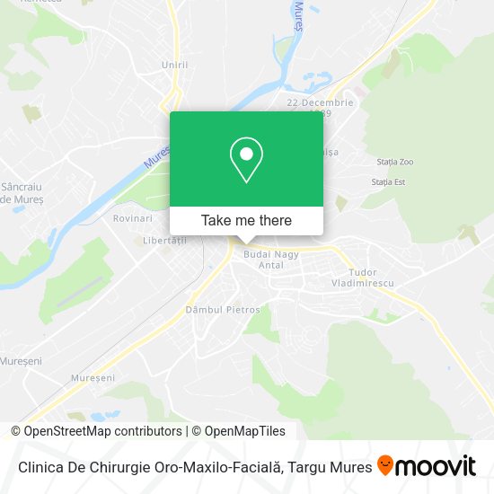 Clinica De Chirurgie Oro-Maxilo-Facială map