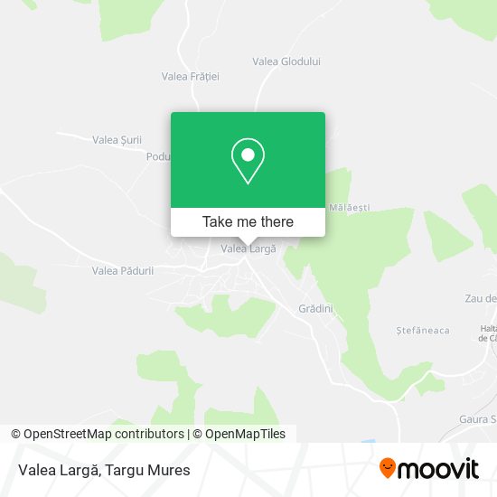 Valea Largă map