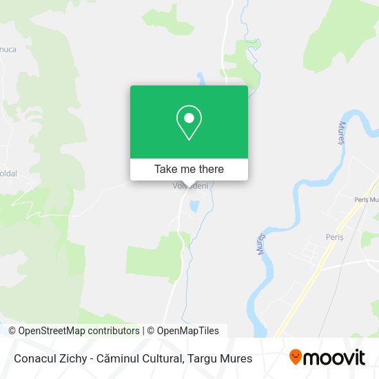 Conacul Zichy - Căminul Cultural map