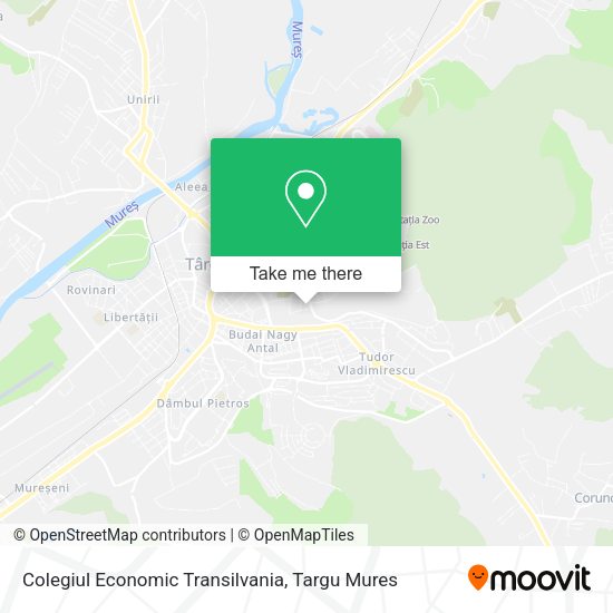 Colegiul Economic Transilvania map