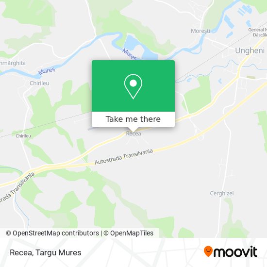 Recea map