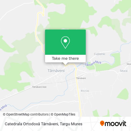 Catedrala Ortodoxă Târnăveni map