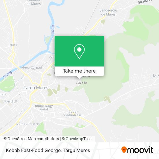 Kebab Fast-Food George map