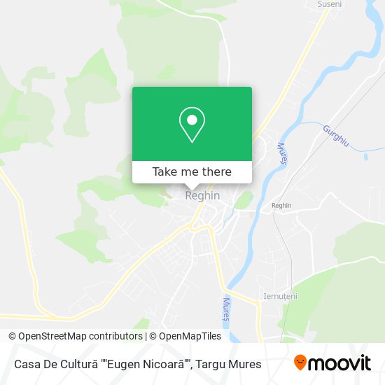 Casa De Cultură ""Eugen Nicoară"" map