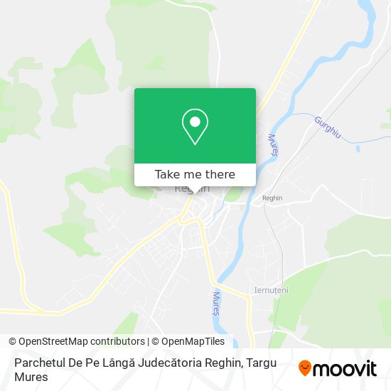 Parchetul De Pe Lângă Judecătoria Reghin map