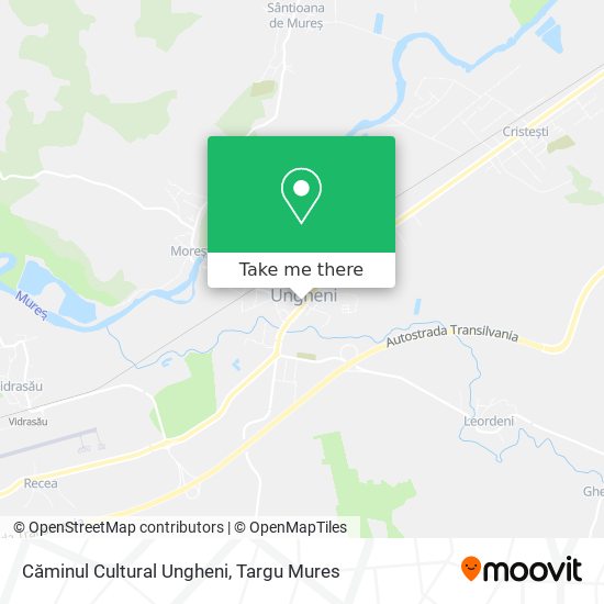 Căminul Cultural Ungheni map